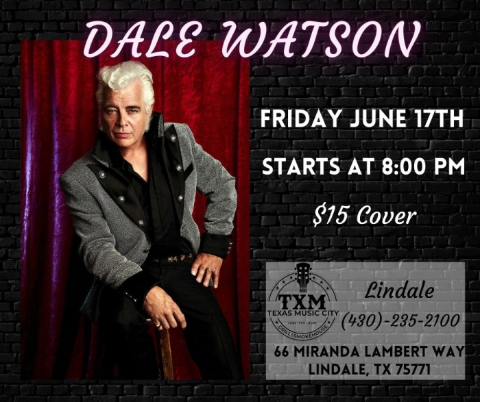 Dale Watson Texas Music City Grill and Smokehouse Lindale